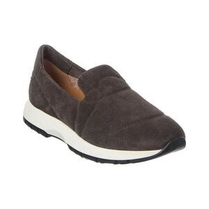 Aquatalia Katya Waterproof Suede Sneaker, Brown